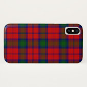 Lindsay tartan rood groen geruit Case-Mate iPhone case (Achterkant (horizontaal))