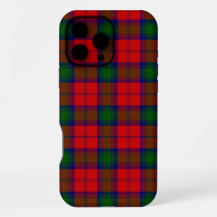 Lindsay tartan rood groen geruit iPhone 16 pro max hoesje