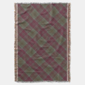 Lindsay W Original Scottish Tartan Deken (Voorkant Verticaal)