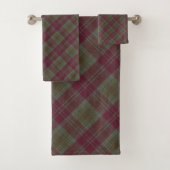Lindsay Weathered Original Scottish Tartan Bad Handdoek (Insitu)