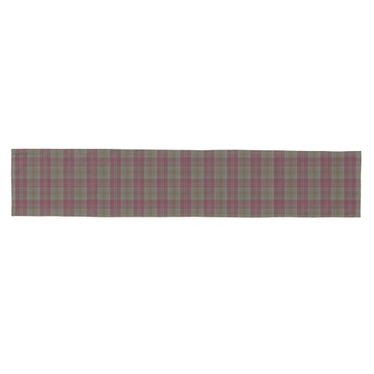 Lindsay Weathered Original Scottish Tartan Medium Tafelloper (Horizontaal)