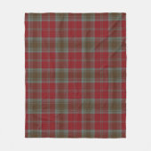 Lindsay Weathered Plaid Fleece Deken (Voorkant)