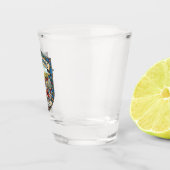 Lindsborg Kansas Shot Glas (Rechts)