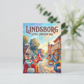 Lindsborg VS Briefkaart (Staand voorkant)