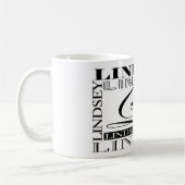 LINDSEY - aangepaste koffie-mok Koffiemok (Links)