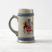 Lindsey Coat of Arms Stein - Family Crest Bierpul (Links)
