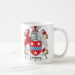 Lindsey Family Crest Koffiemok