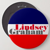 Lindsey Graham 2016 Ronde Button 6,0 Cm (Voorkant /achterkant)