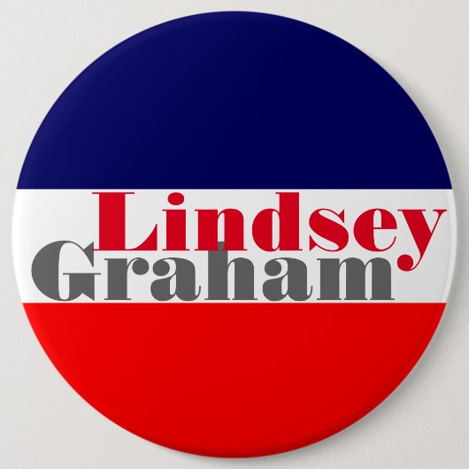 Lindsey Graham 2016 Ronde Button 6,0 Cm (Voorkant)