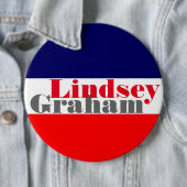 Lindsey Graham 2016 Ronde Button 6,0 Cm (In situ)