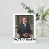 Lindsey Graham, dat is mijn senator. Briefkaart (Staand voorkant)