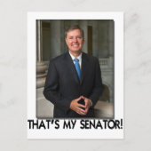 Lindsey Graham, dat is mijn senator. Briefkaart (Voorkant)