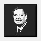 Lindsey Graham Face Magneet (Voorkant)