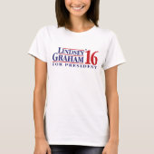 Lindsey Graham For President T-shirt (Voorkant)