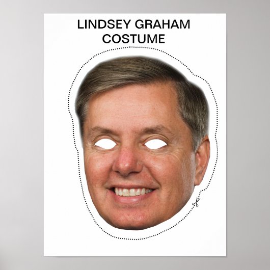 Lindsey Graham Kostuum Poster (Voorkant)