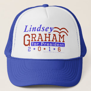 Lindsey Graham President 2016 Verkiezing Republike Trucker Pet