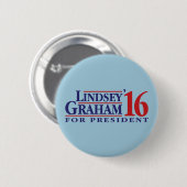 Lindsey Graham voor President Ronde Button 5,7 Cm (Voorkant /achterkant)