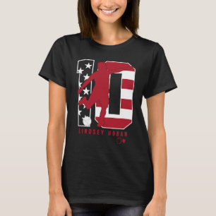 Lindsey Horan 10 USWNT Players Association USA Soc T-shirt