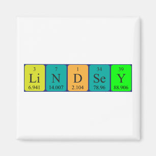 Lindsey periodieke handelsnaam magnet