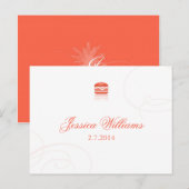 Lindsey's Place Cards - Kinder Briefkaart (Voorkant / Achterkant)