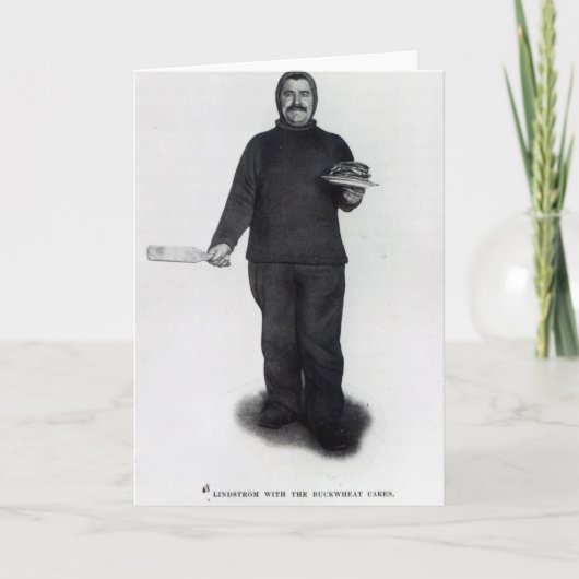 Lindstrom met Buckwheat Cakes Kaart (Voorkant)