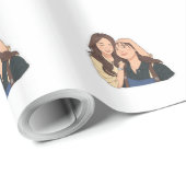 LinDy (GL paar) Cadeaupapier (Rol Hoek)