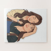 LinDy (GL paar) Legpuzzel (Horizontaal)