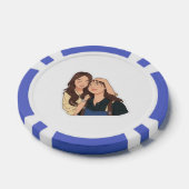 LinDy (GL paar) Poker Chips (Enkel)