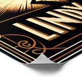 Lindy Hop Dance Hall Vintage Poster (Hoek)