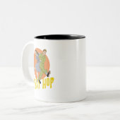 Lindy Hop Swing Dance Tweekleurige Koffiemok (Voorkant links)