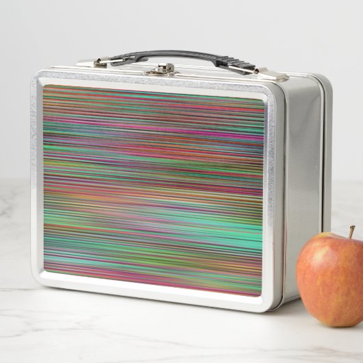 Line Art #2 - Metalen lunchbox (In situ)
