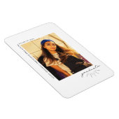 Line Art Afstuderen Foto-aankondiging Magneet (Rechterzijde)