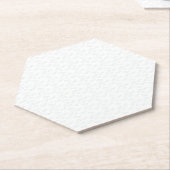 Line Art, Alabaster Kartonnen Onderzetters (Schuin)