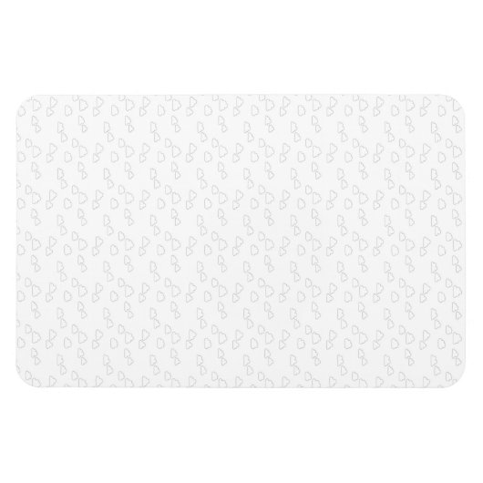 Line Art, Alabaster Magneet (Horizontaal)