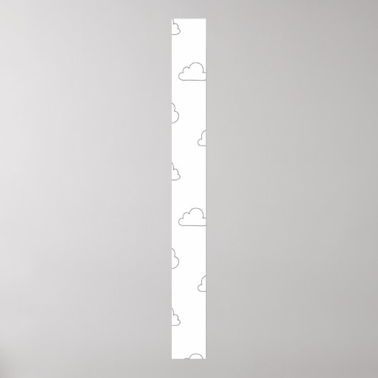 Line Art, Alabaster Poster (Voorkant)