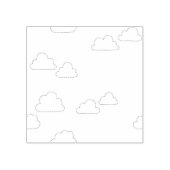 Line Art, Alabaster Wood Art Stamp Rubberstempel (Afrduk)