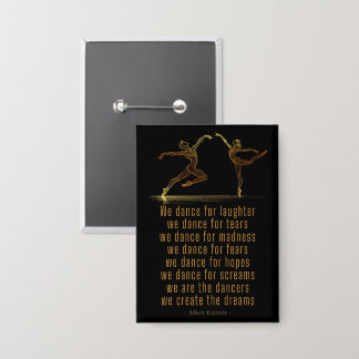 Line Art Ballet dansers en dans gedicht van Einste Button