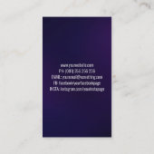 Line Art Camera Fotografe Visitekaartje (Achterkant)