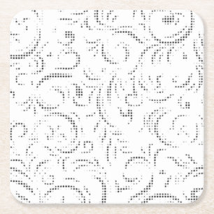 Line art, Kangaroo, Onderzetter Ghost Paper