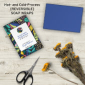 Line Art Leaves 🌿🍂 Kleurrijke moderne zeepfolie