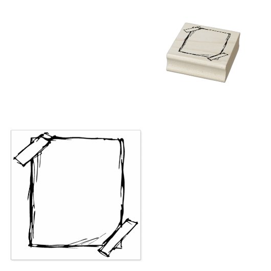 Line Art Lijst, Tijdschrift Rubberstempel (Gestempeld)