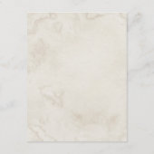 Line Art Mountains Waterverf Wedding Details Informatiekaartje (Achterkant)