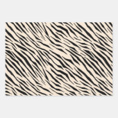 Line Art Natuur-geïnspireerde geometrische zwart e Inpakpapier Vel (Voorkant)