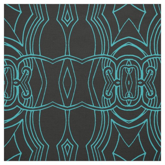 Line Art-ontwerppatroon Stof (Swatch)