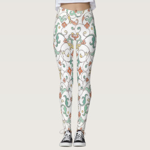 Line Art Oost-Ornament Leggings