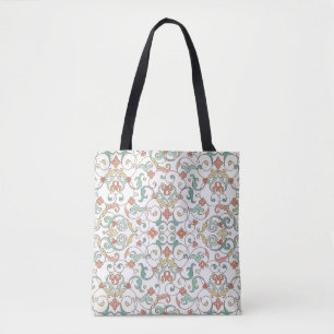 Line Art Oost-Ornament Tote Bag