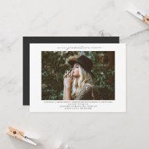 Line Art Photo Graduation Party