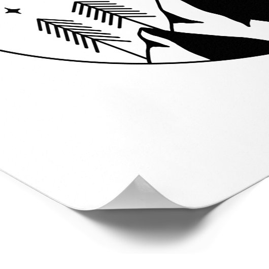 Line Art Scenery Poster (Hoek)