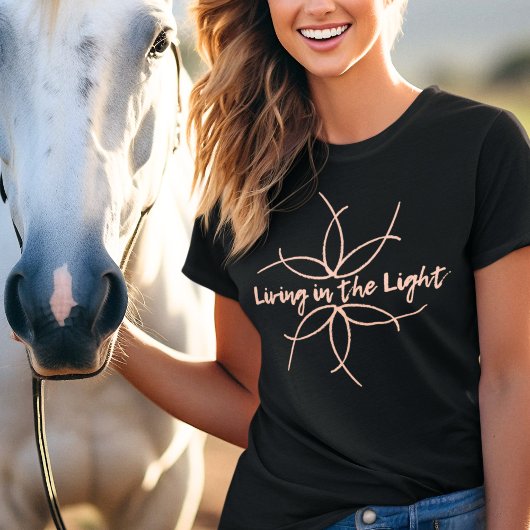 Line Art Script Typografie Christelijke kleding T-shirt