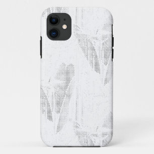 Line art, Seashell, Harp Case-Mate iPhone Case